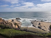View of the cove right off the patio