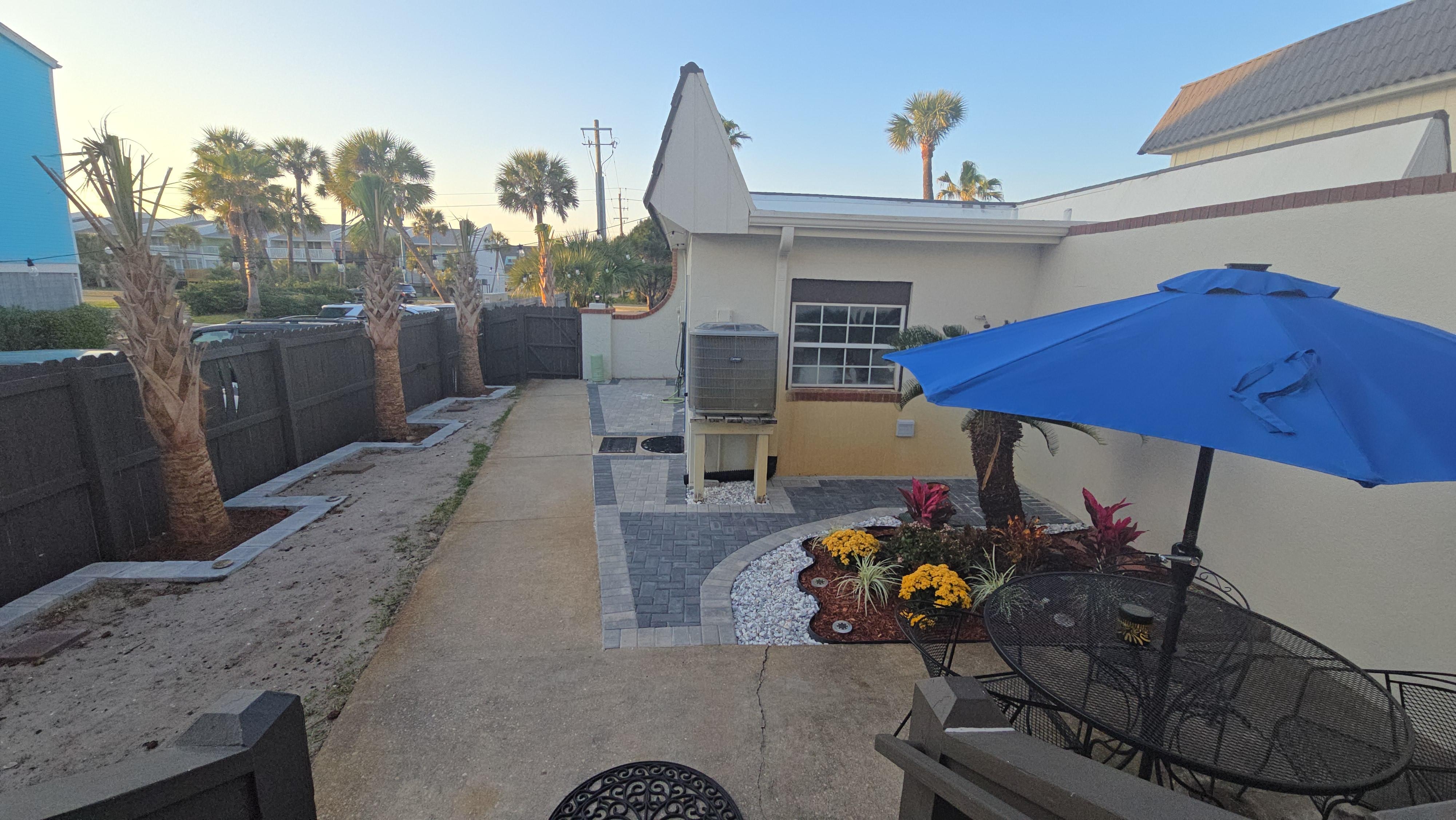 Entrance to the property