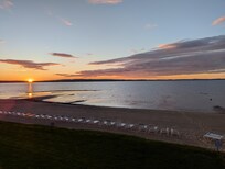Sunset from the balcony
