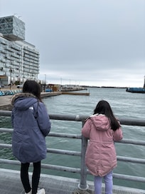 Ferry terminal and harbour are next to the hotel.