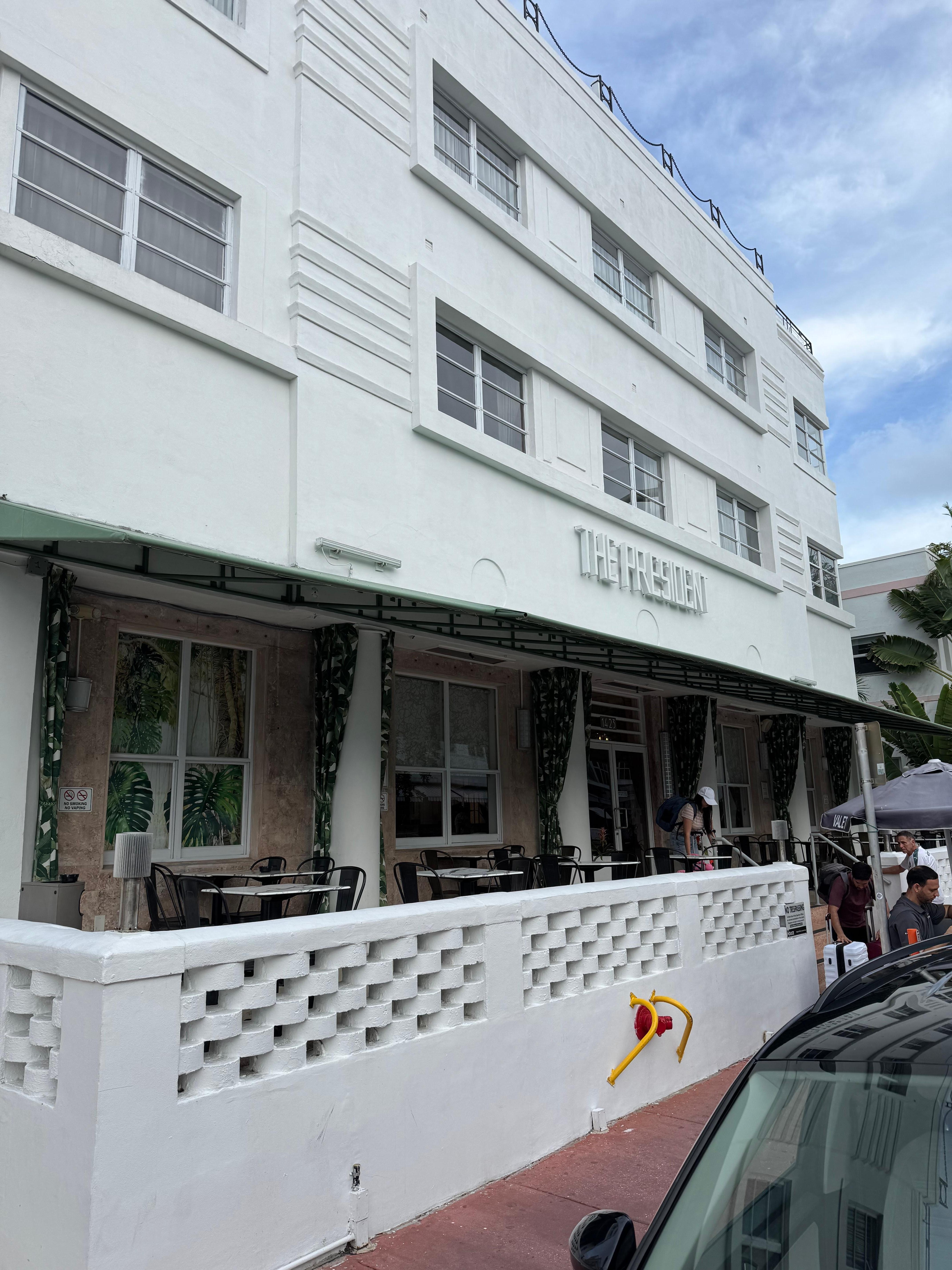 Main hotel entrance