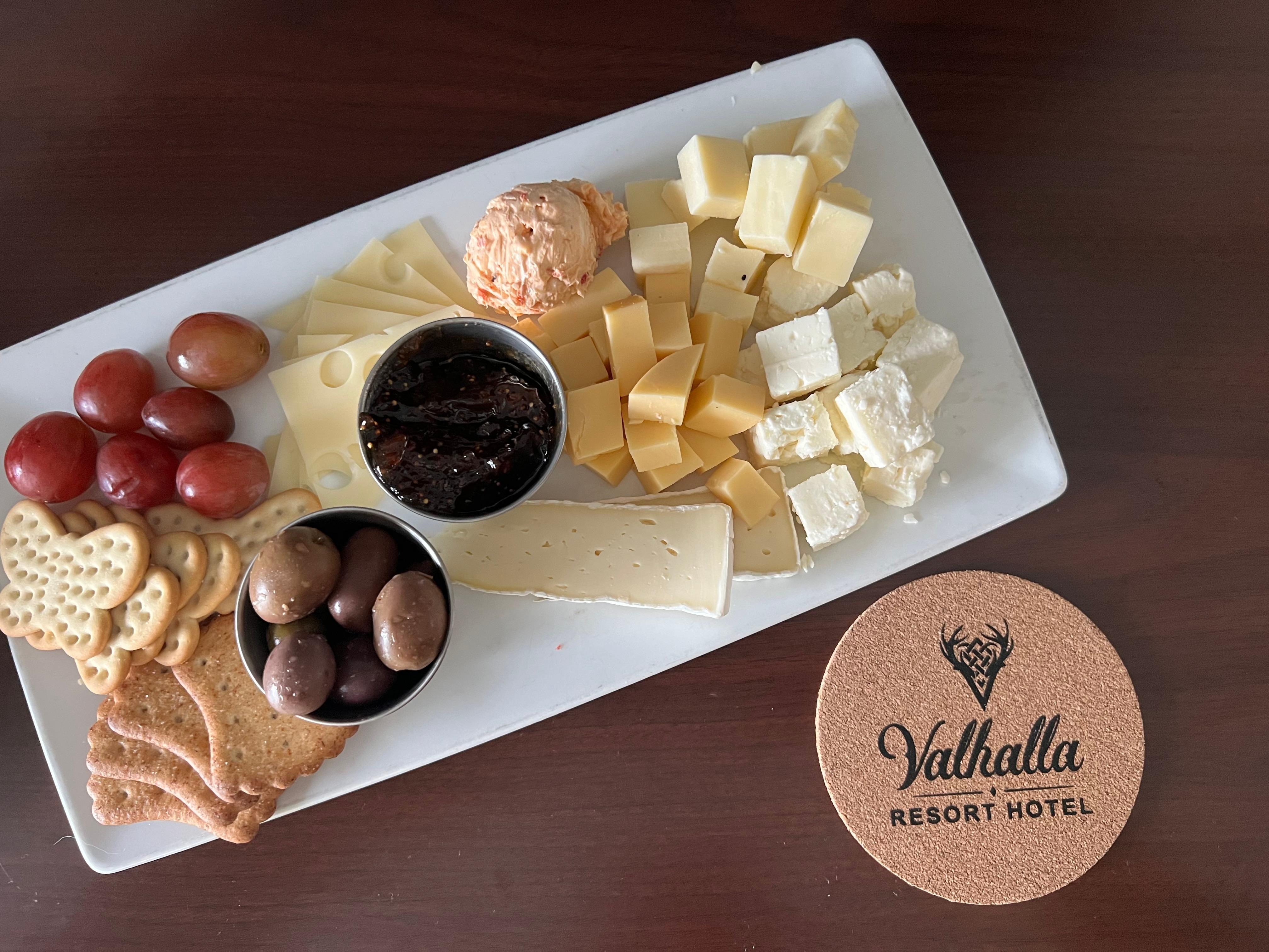 Engagement Cheese platter amenities