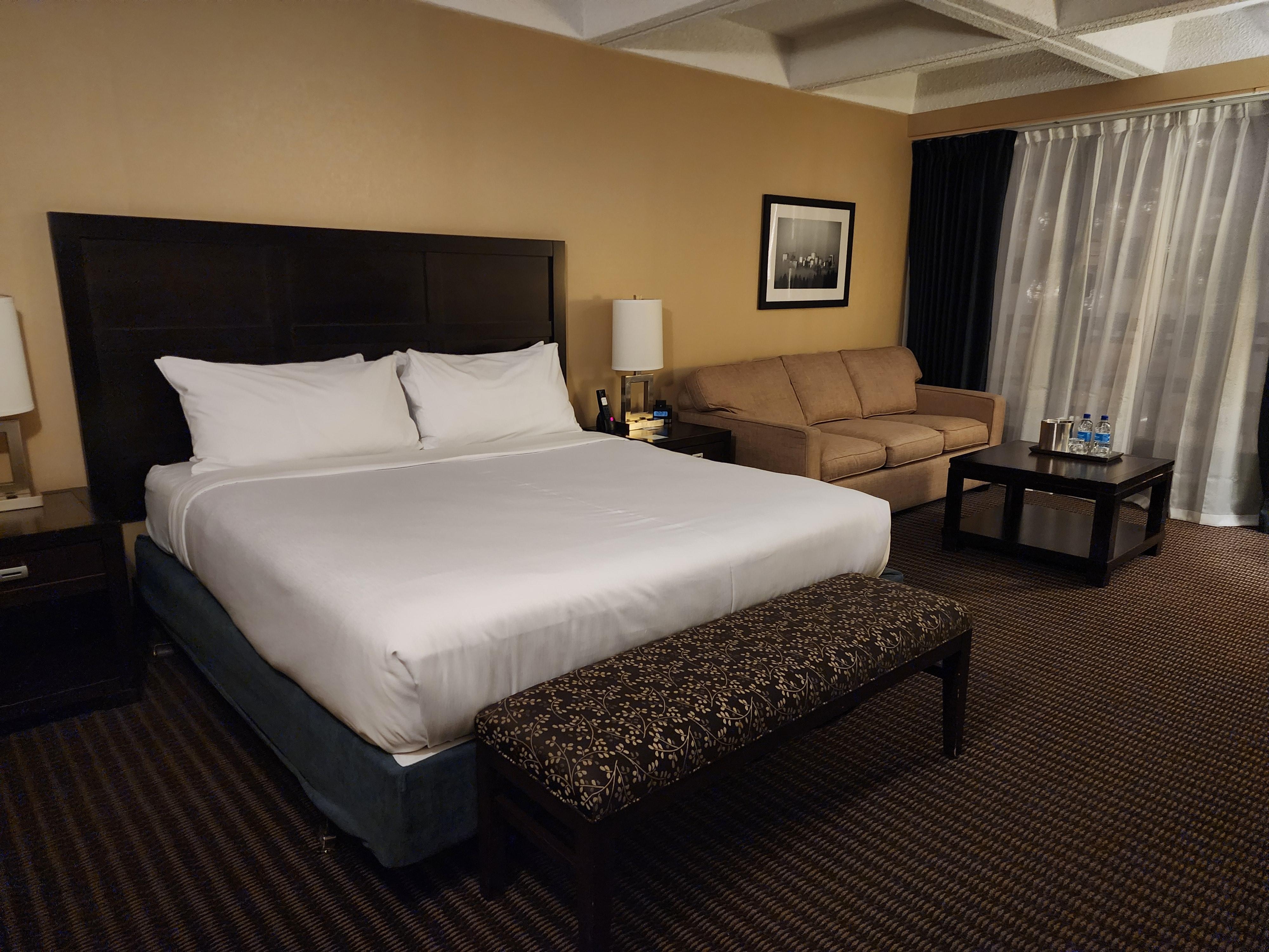 Comfortable bed and linen