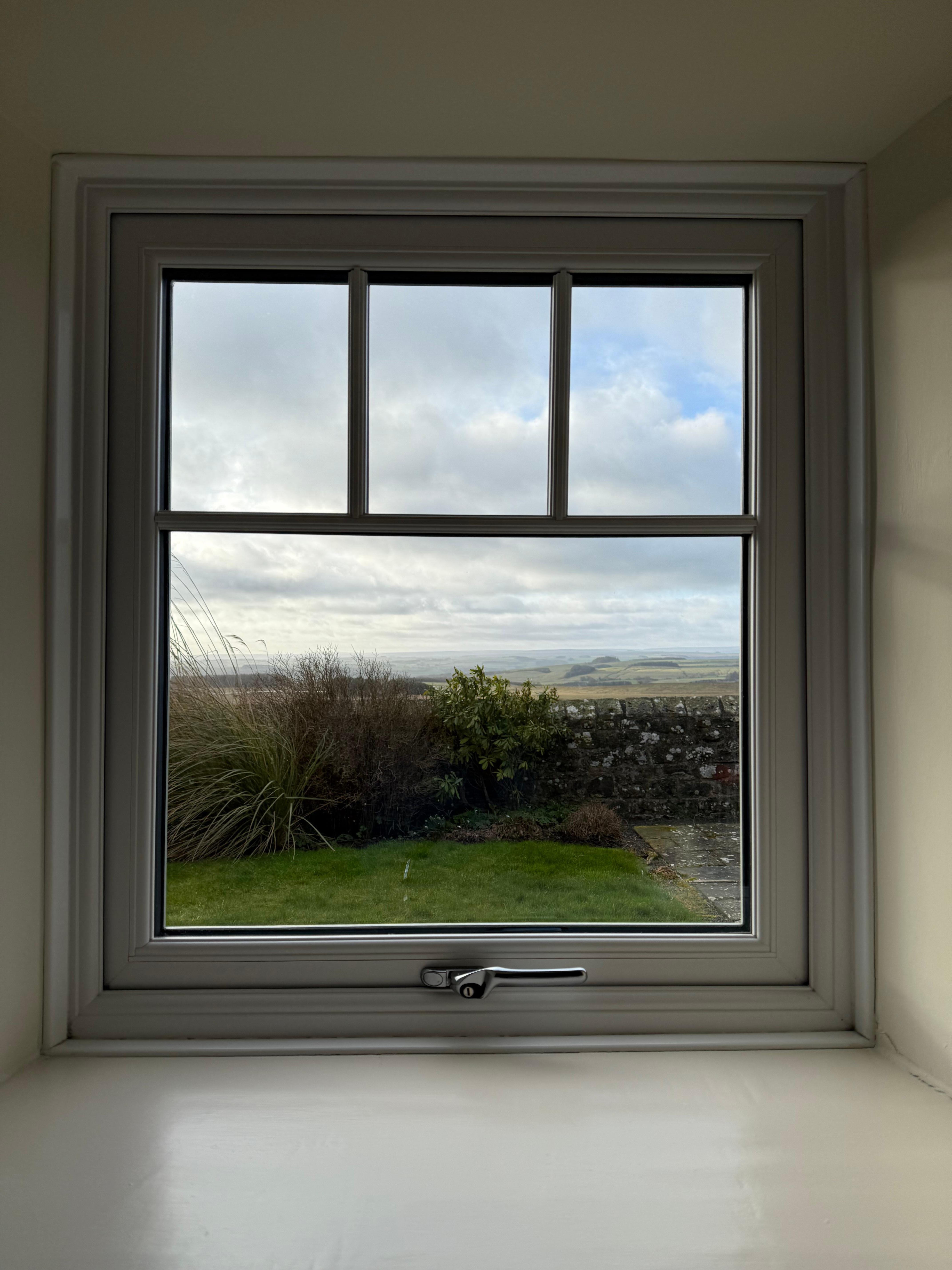 Lovely view from the kitchen window. 