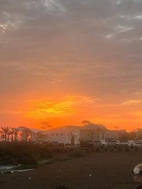 Sunset from the back porch!