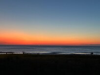 Sunrise from deck