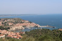 collioure vue de Fort St Elme