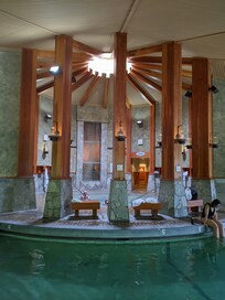 Indoor spa and pool