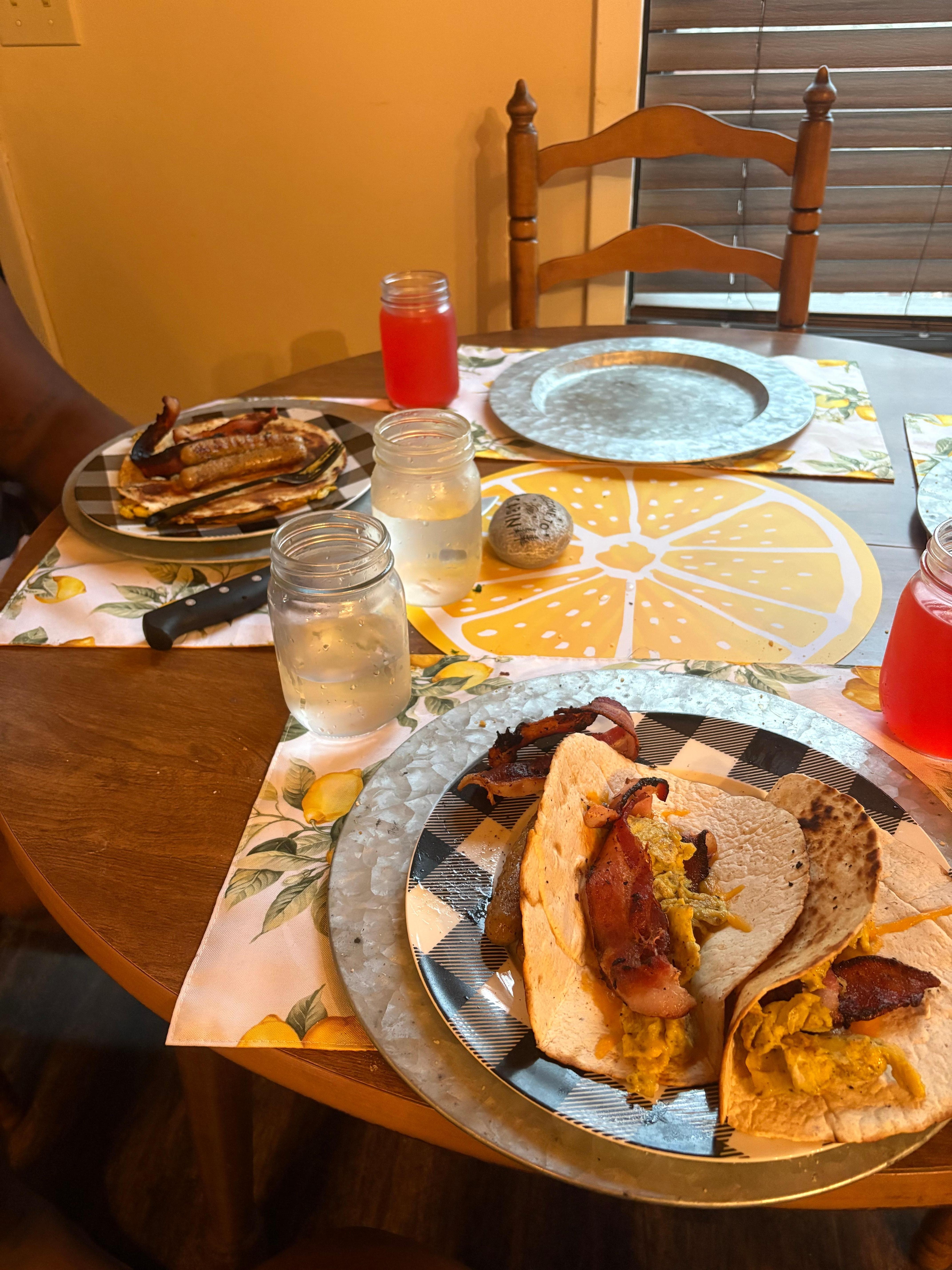 Breakfast Setup felt like home!