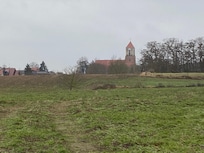 Gerswalde Kirche von Weitem