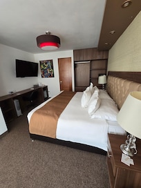 King Room was clean and comfortable.