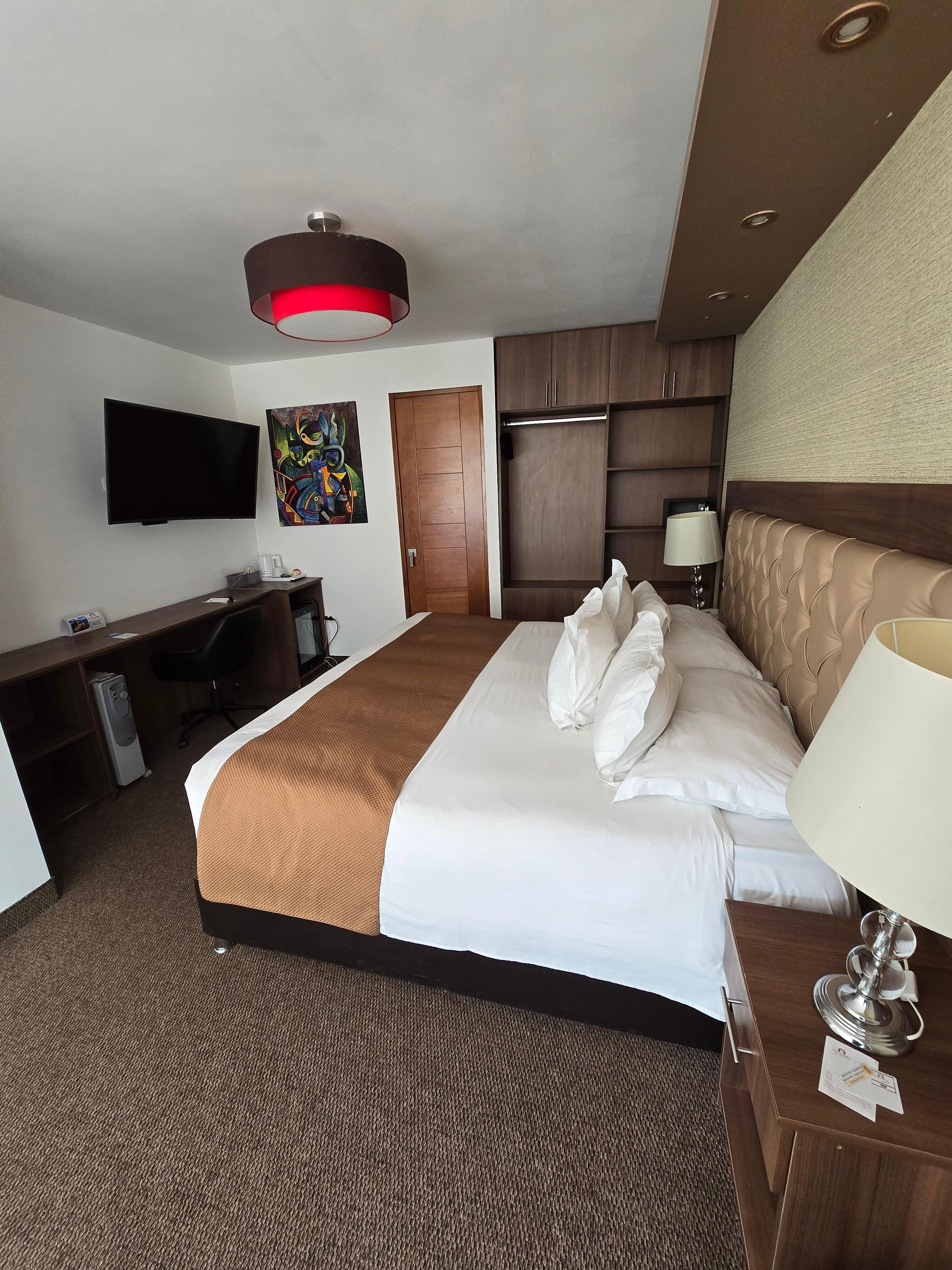 King Room was clean and comfortable.