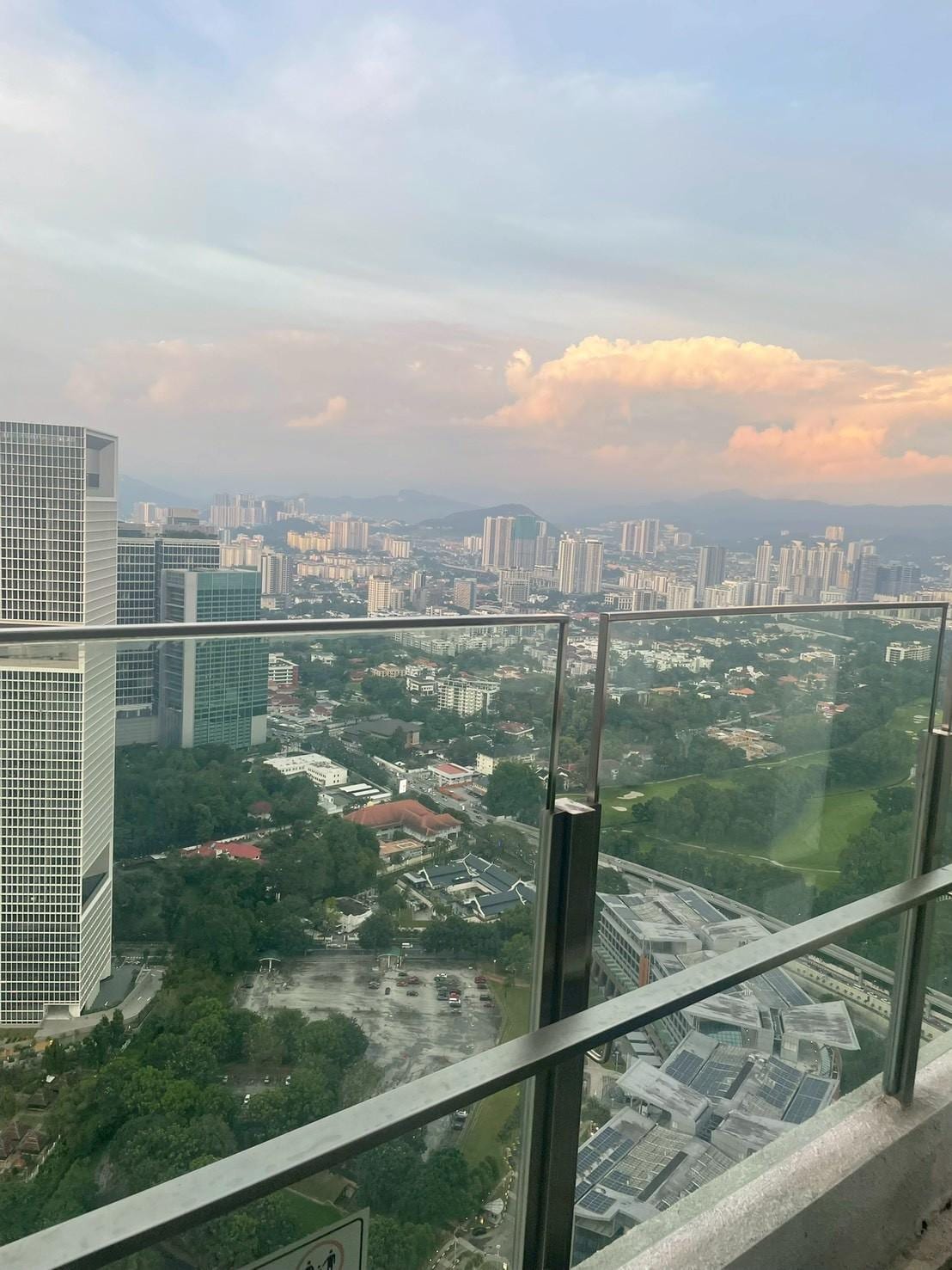 部屋からの景色