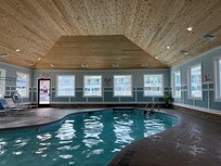 Heated indoor pool!