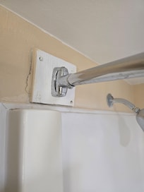 Loose shower rod
