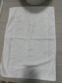 Floor towel dirty