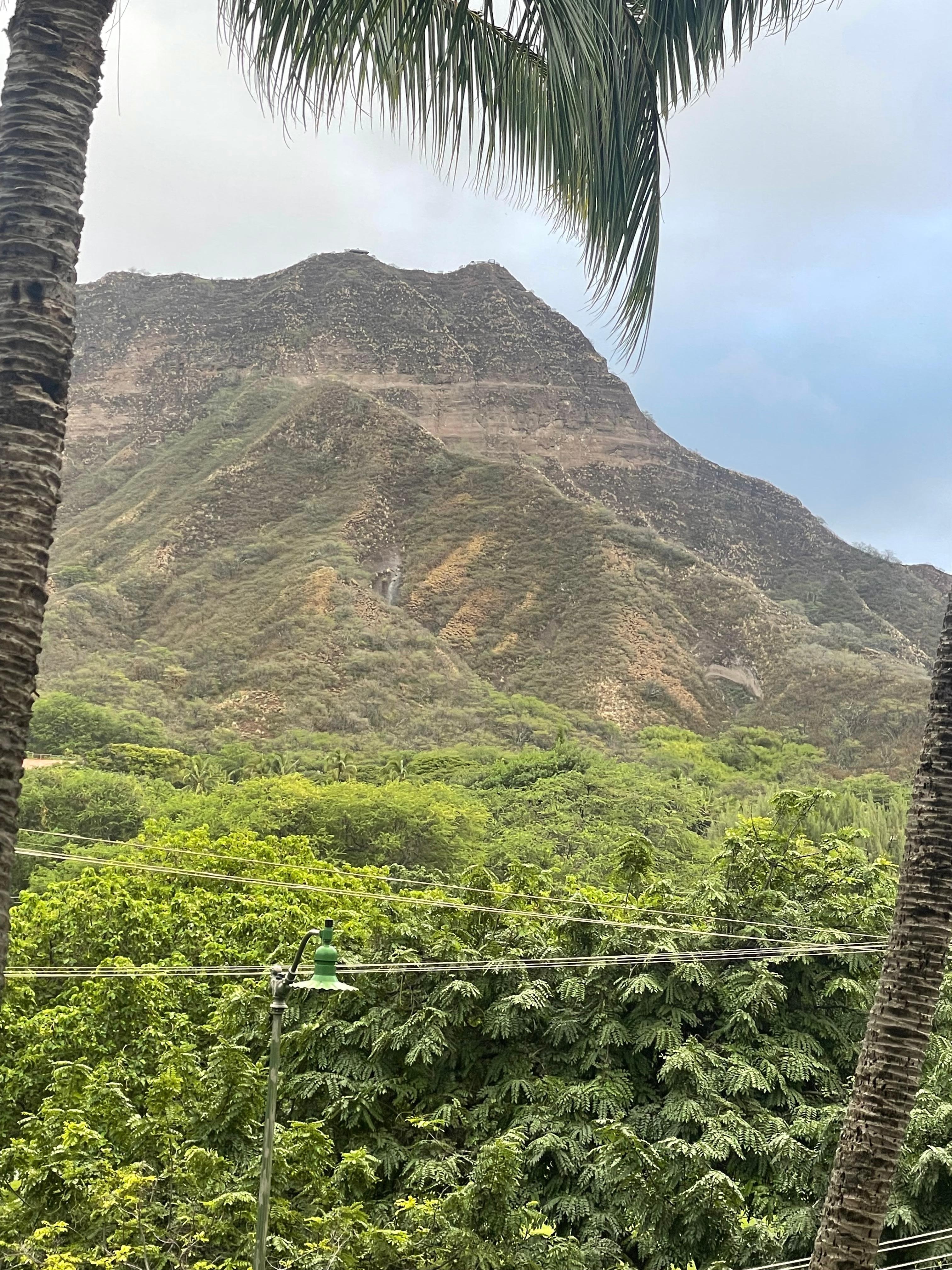 View from Balcony of Diamond Head 