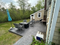 The patio!