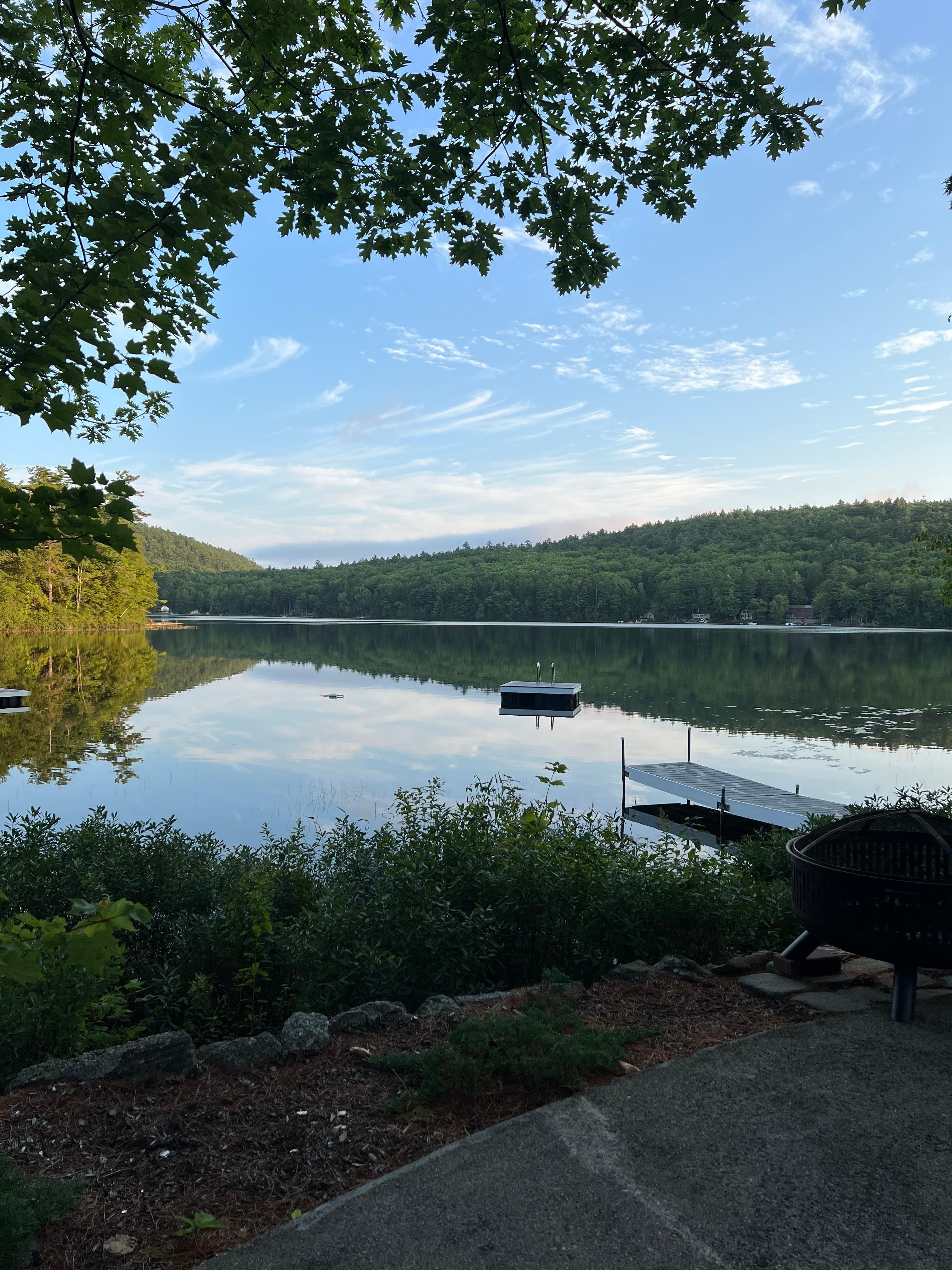 Water view from oatio