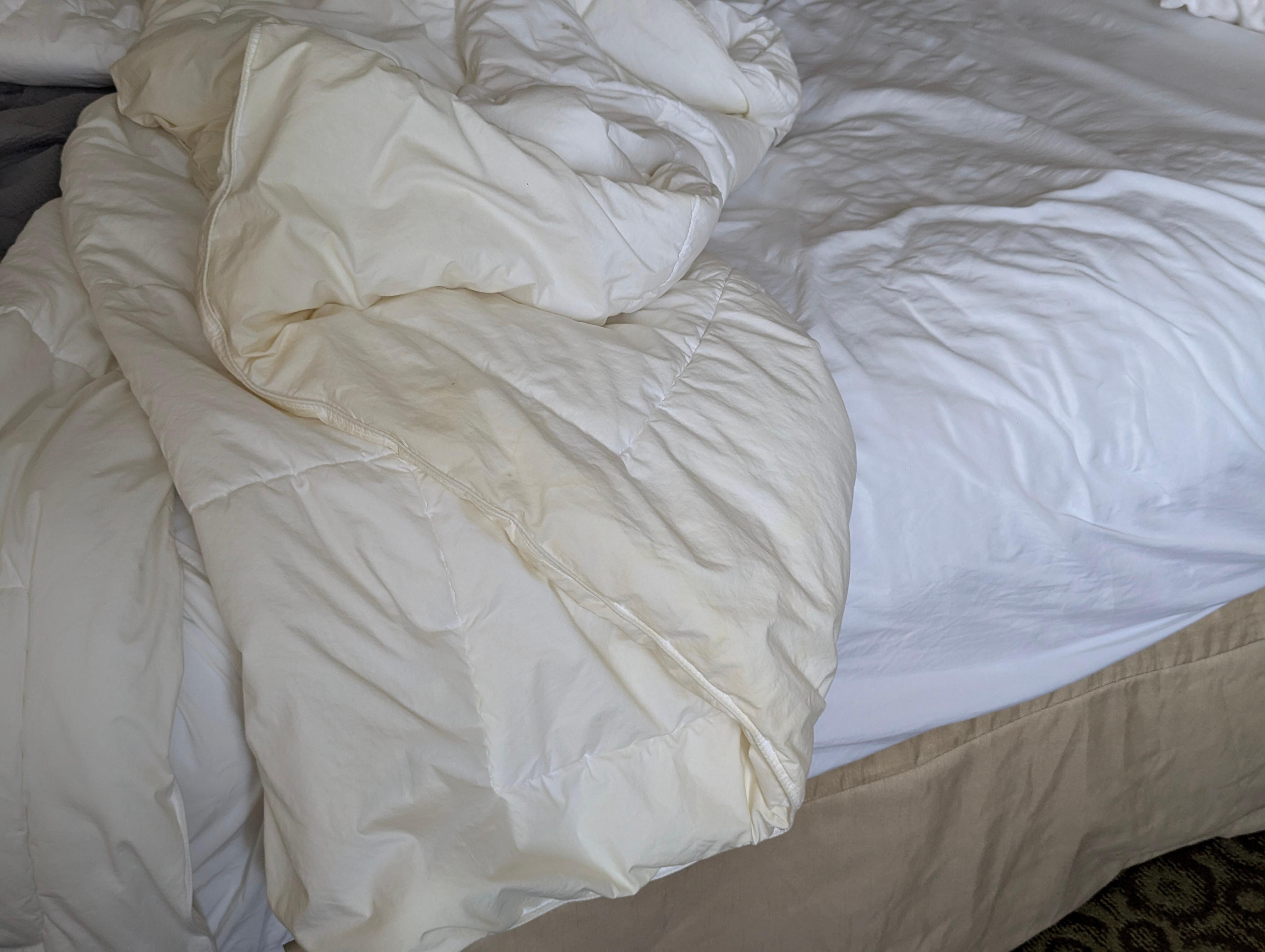 Yellowing edges of the covers