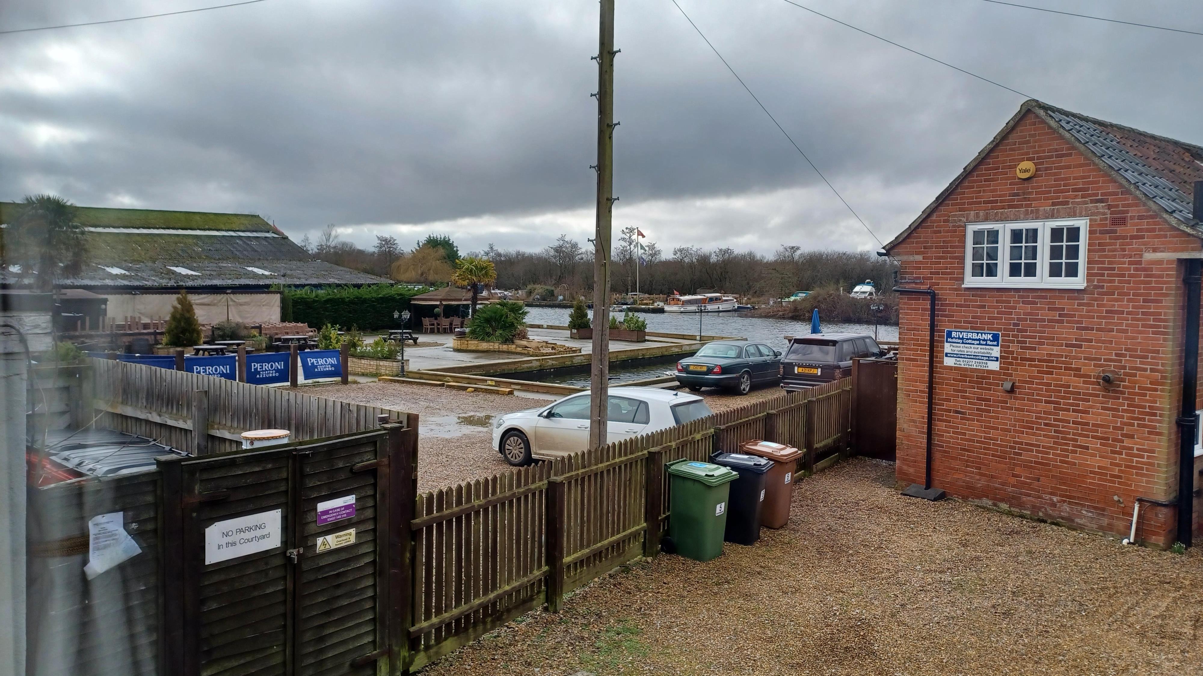 View from living room