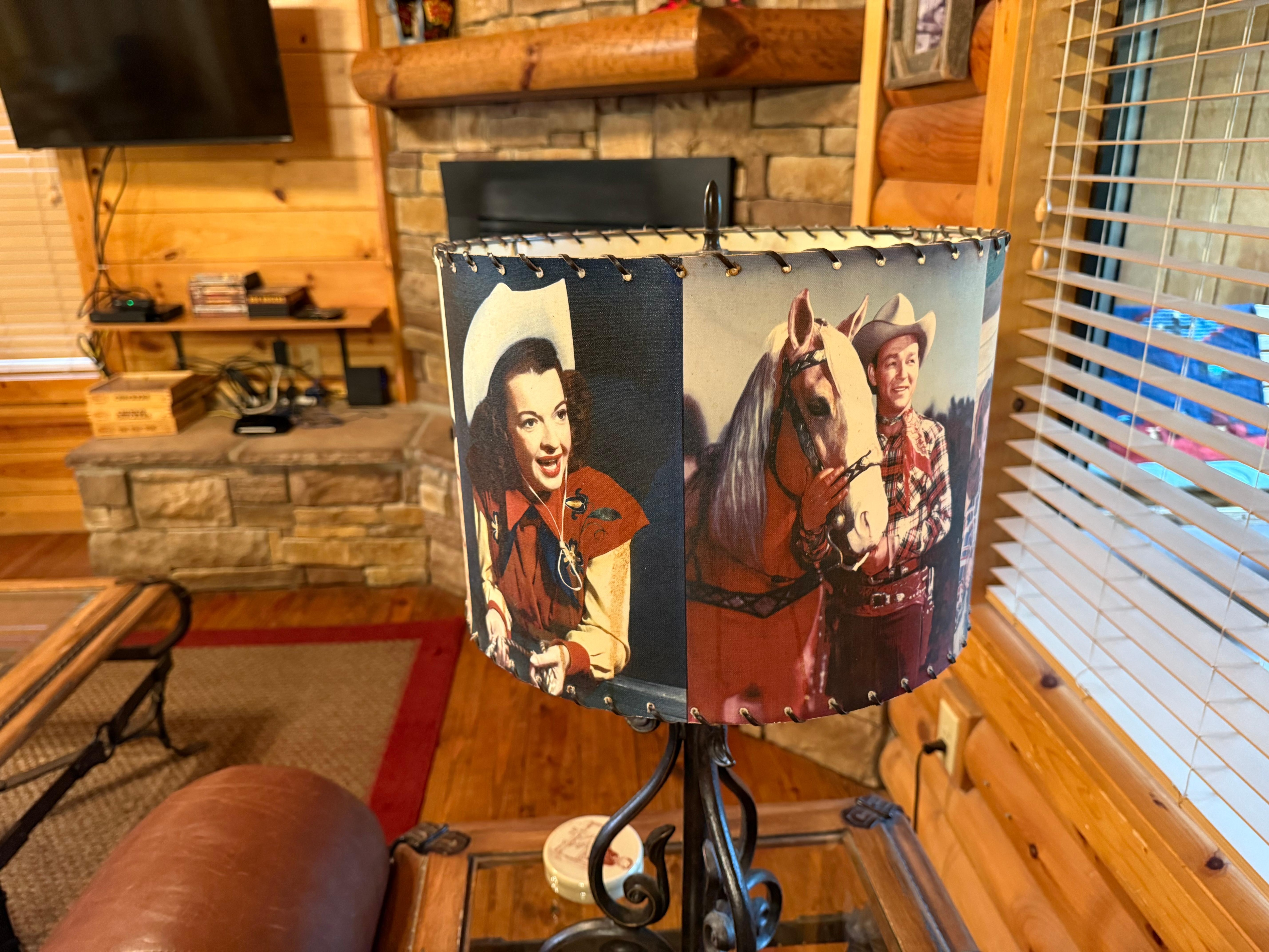 Roy Rogers and Dale Evans decor. 