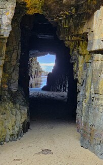 Nearby cave