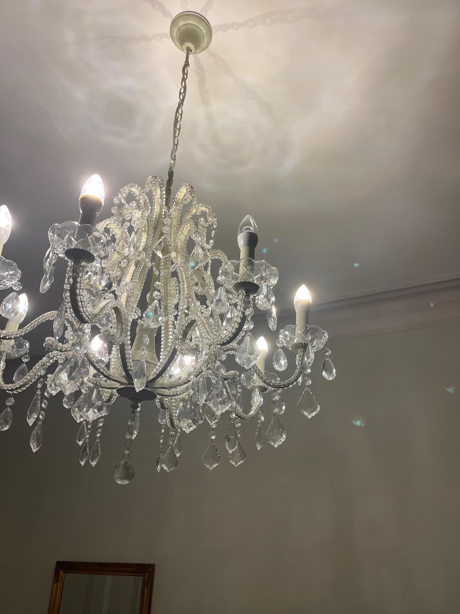 One broken lightbulb