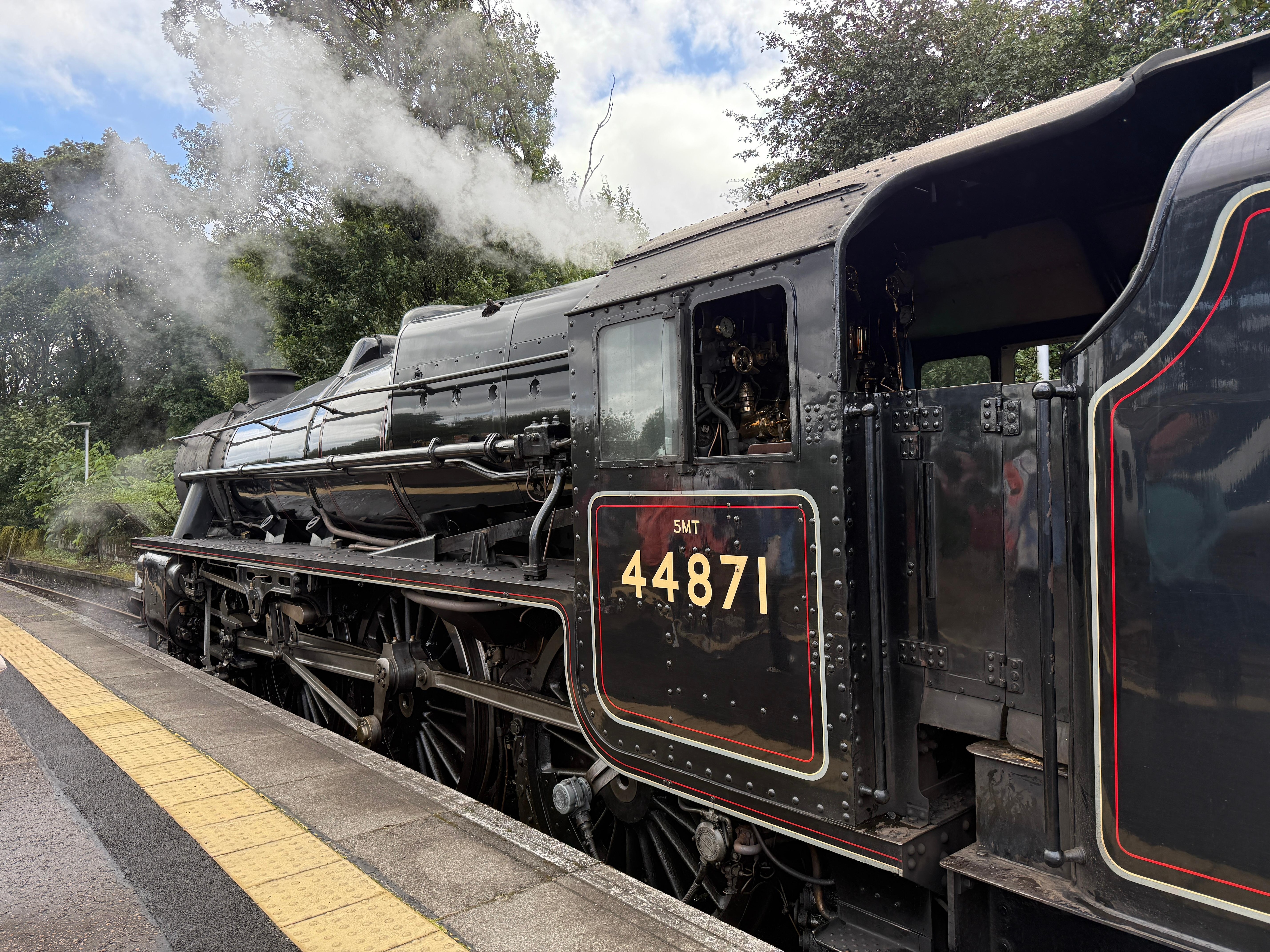 Riding the Hogwarts Express