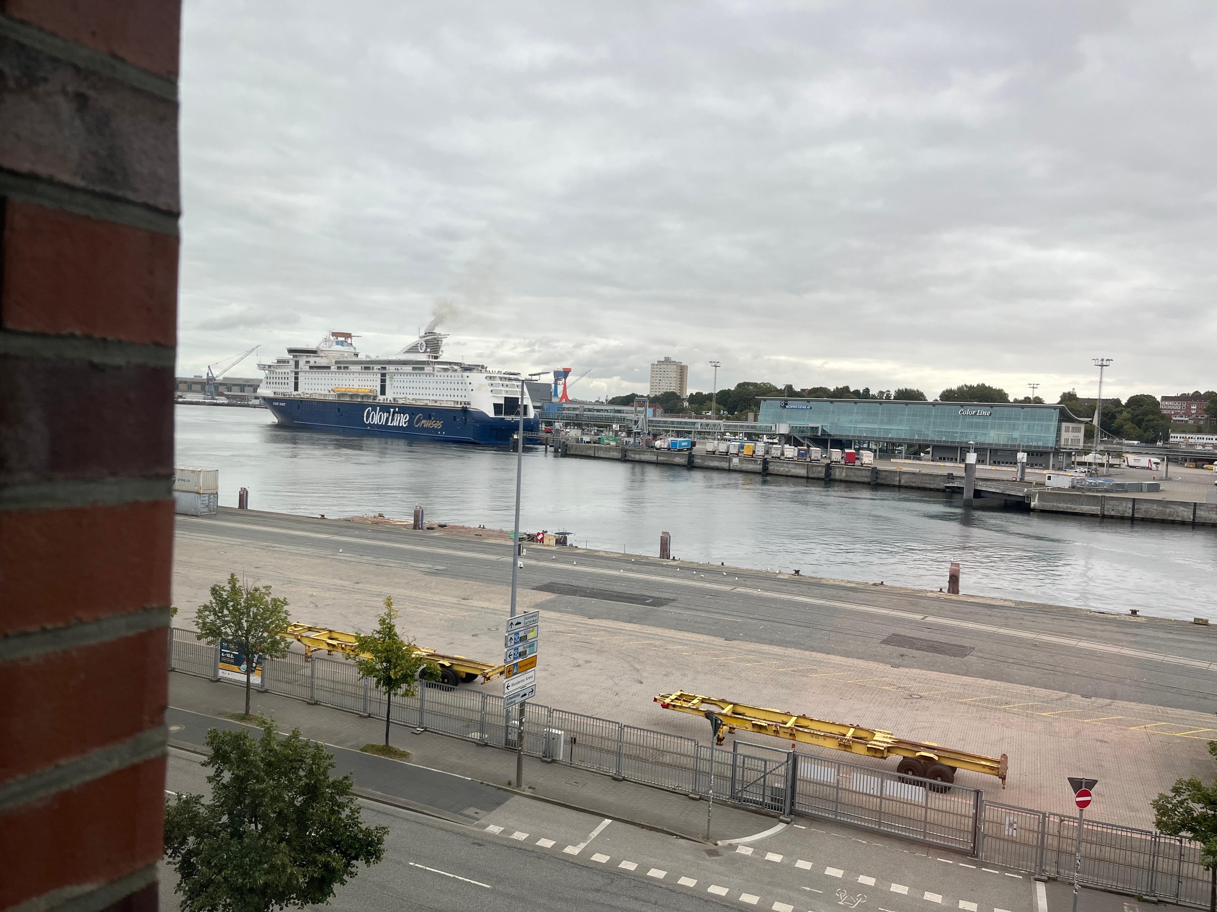 Utsikt mot Norwegenkai