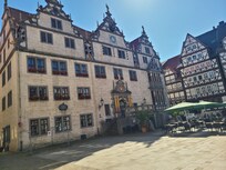 The town is WELL WORTH visiting, and the Rathaus is right around the corner from the hotel.