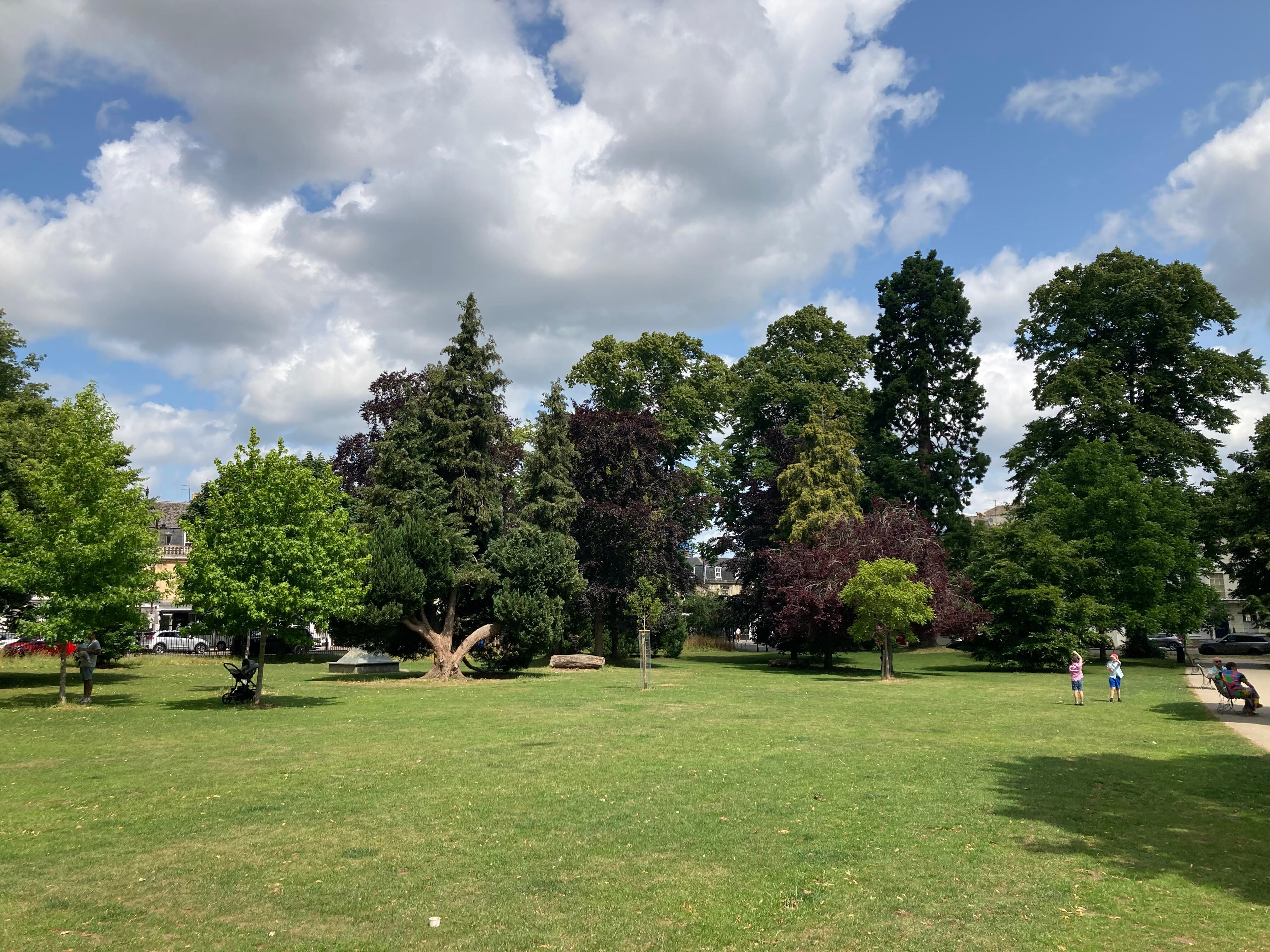 The nearby Montpellier Park