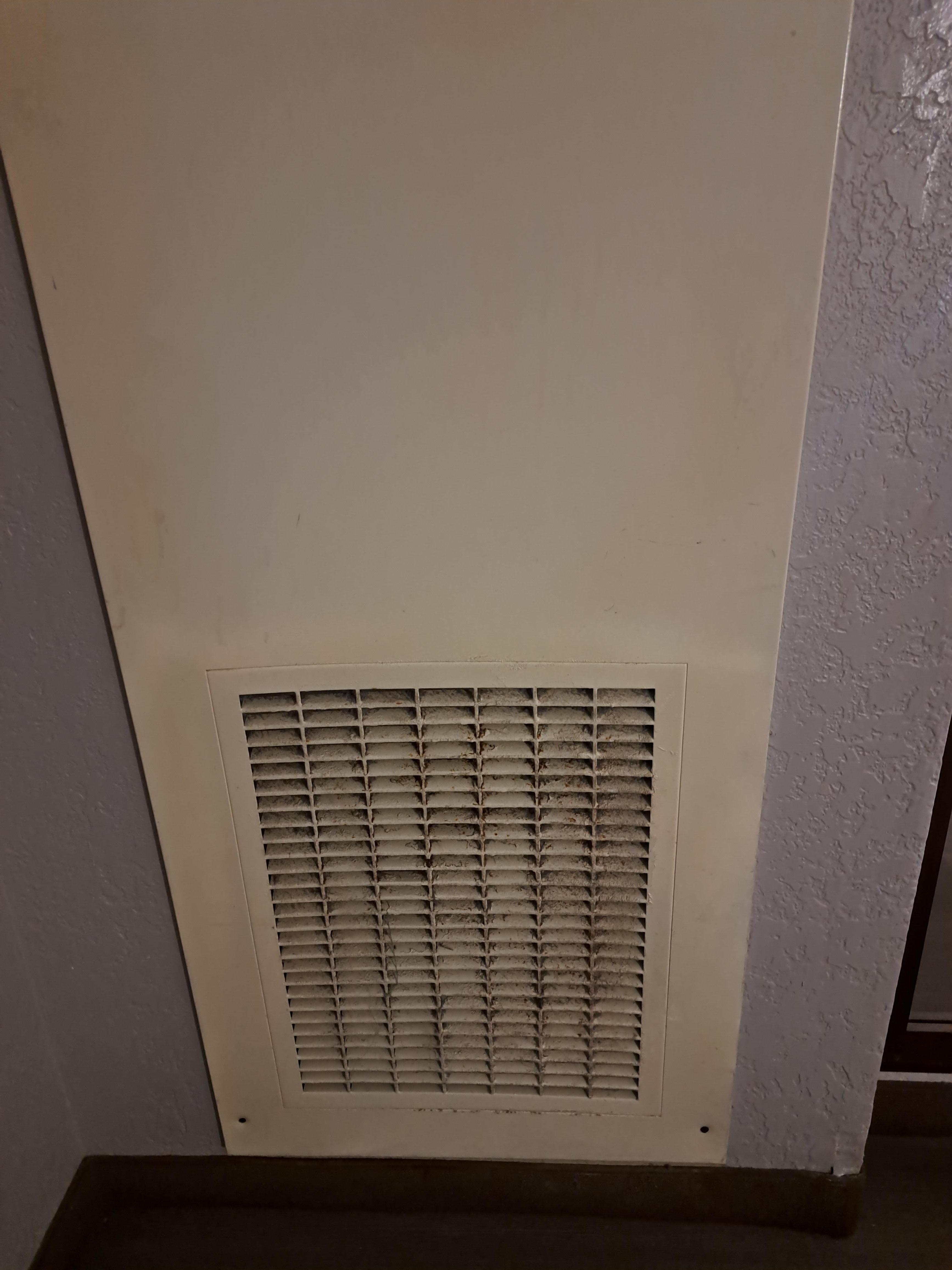 Dirty air vent 