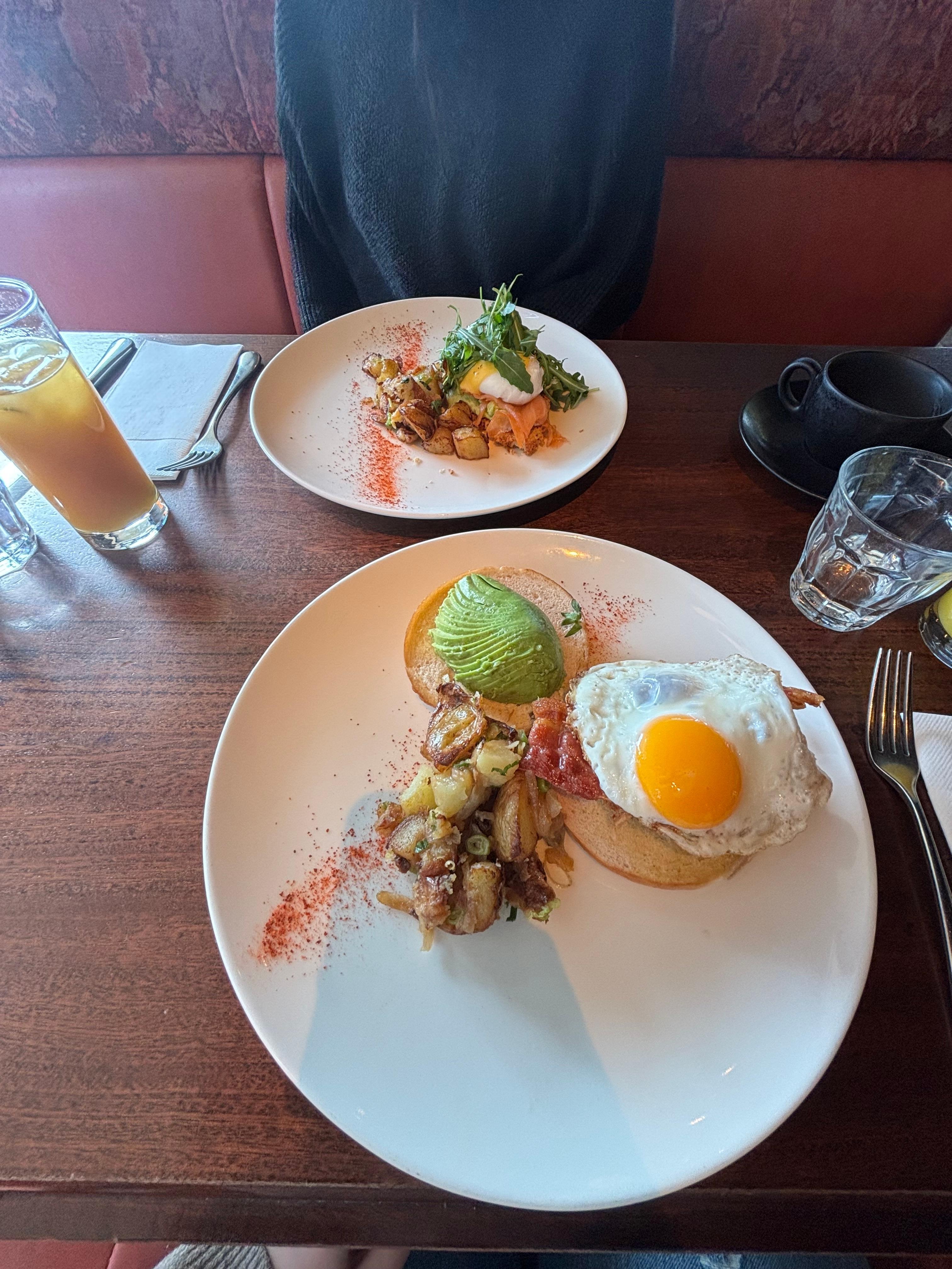 The amazing breakfast at Ryleigh’s