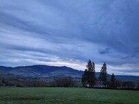 Easy to get out for a walk in the neighborhood in the morning.