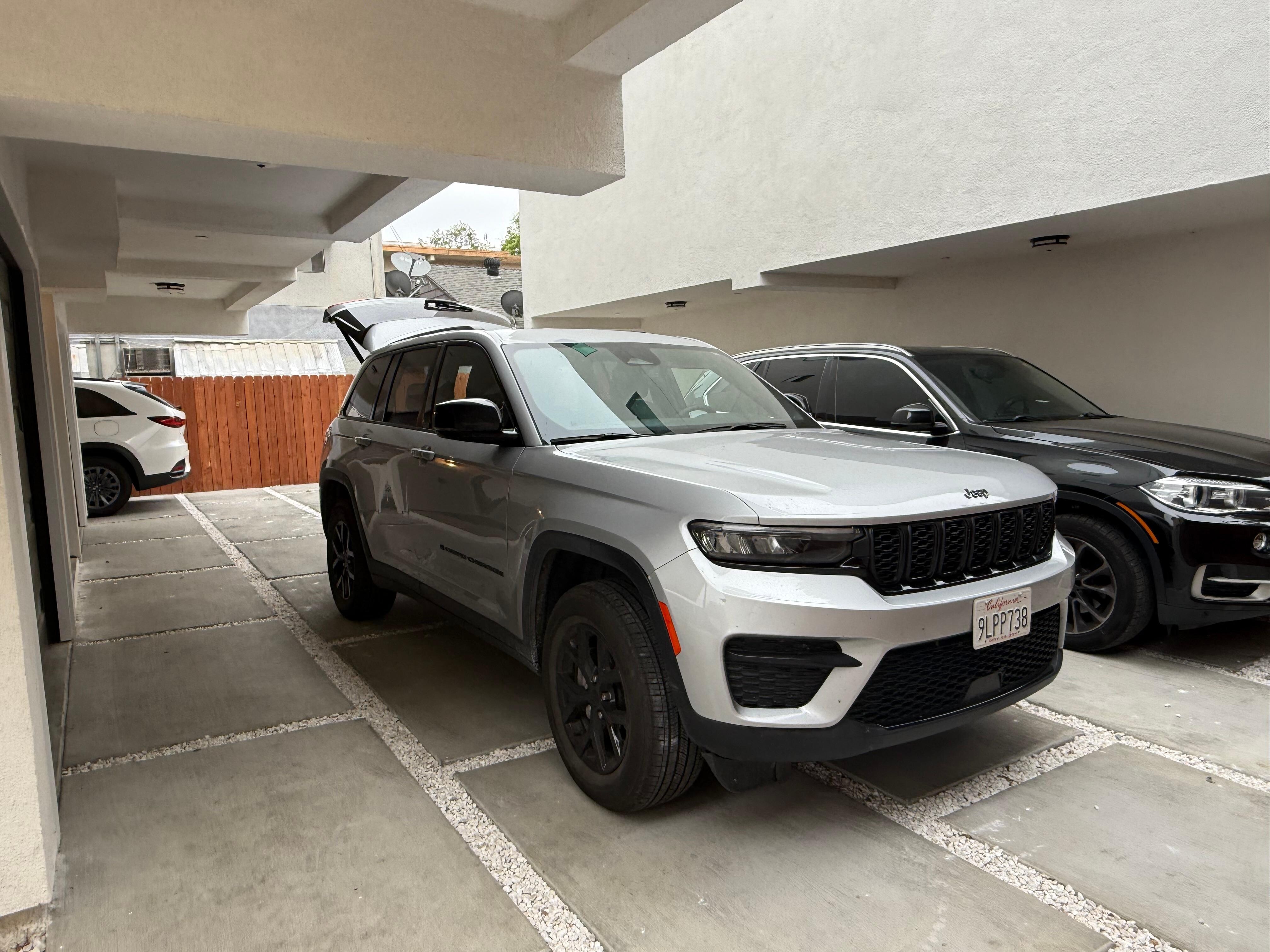 Parking is tight but available.