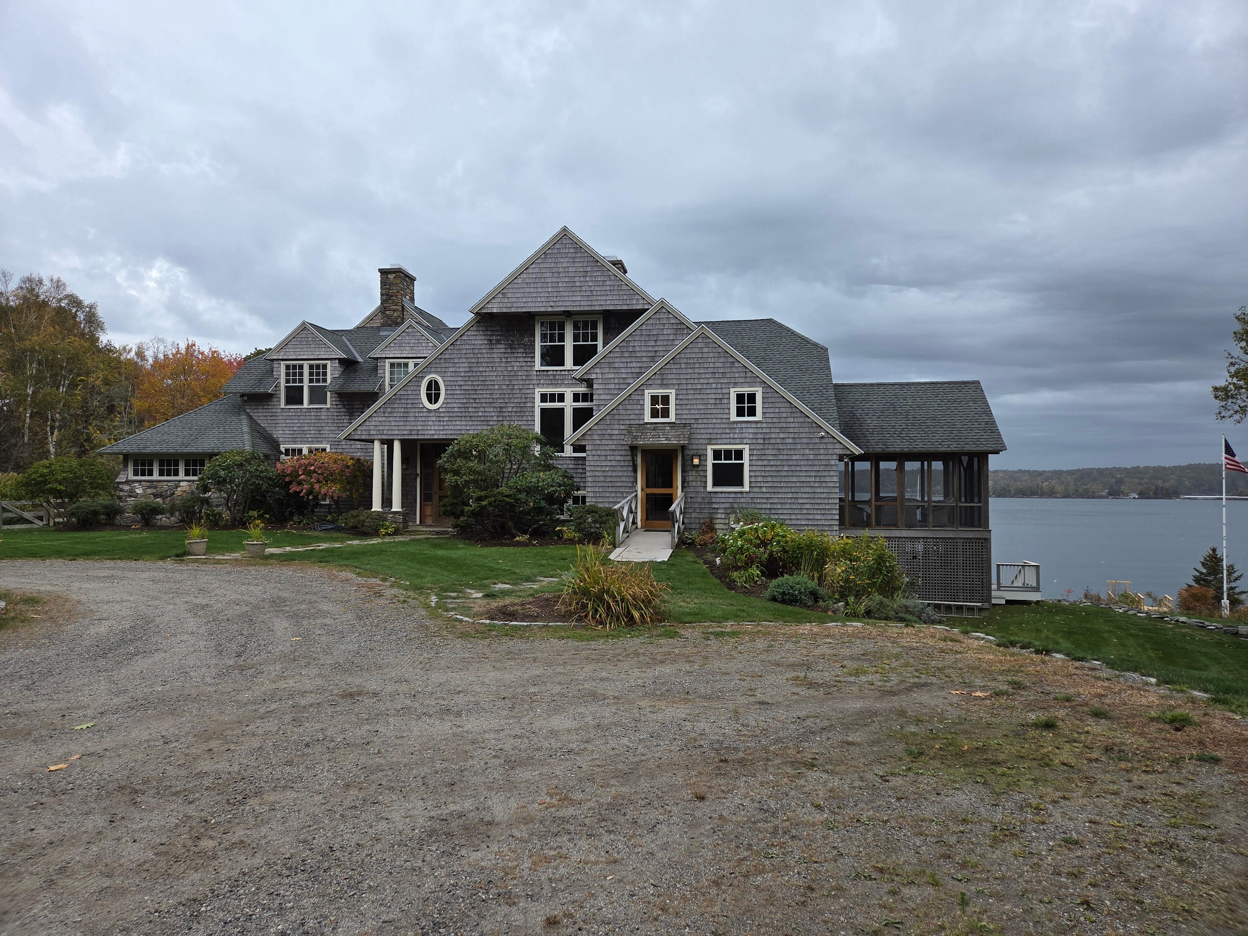 Front of the house.  Lots of parking and space to walk around.
