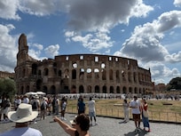 Outside Colosseum