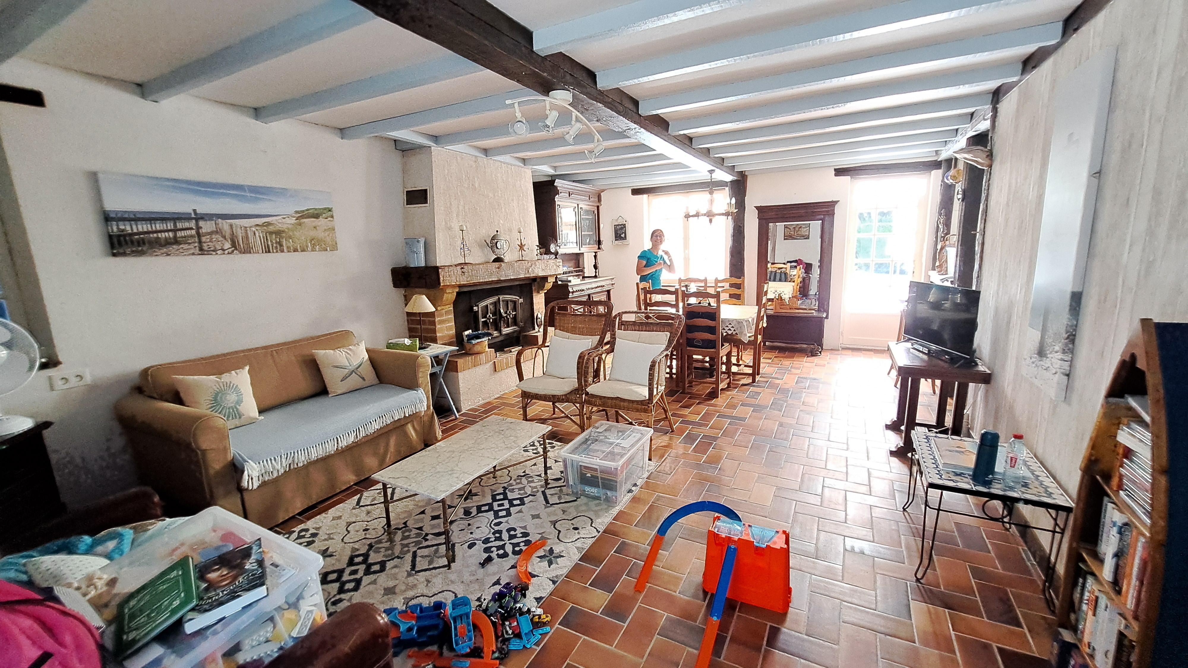 Living room / dining area