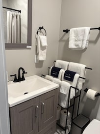 Here you can see all the towels.