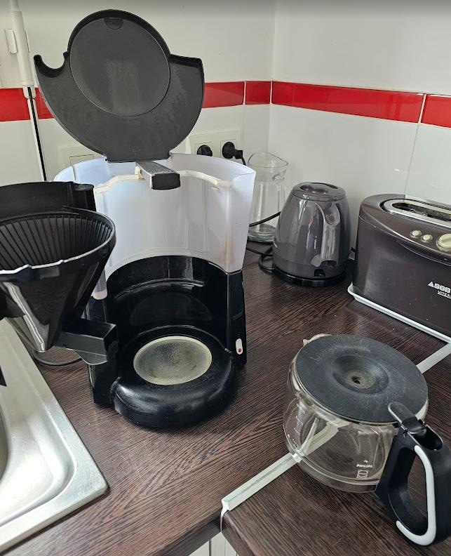 Kaffee aus der Maschne, Brot aus dem Toaster... nein