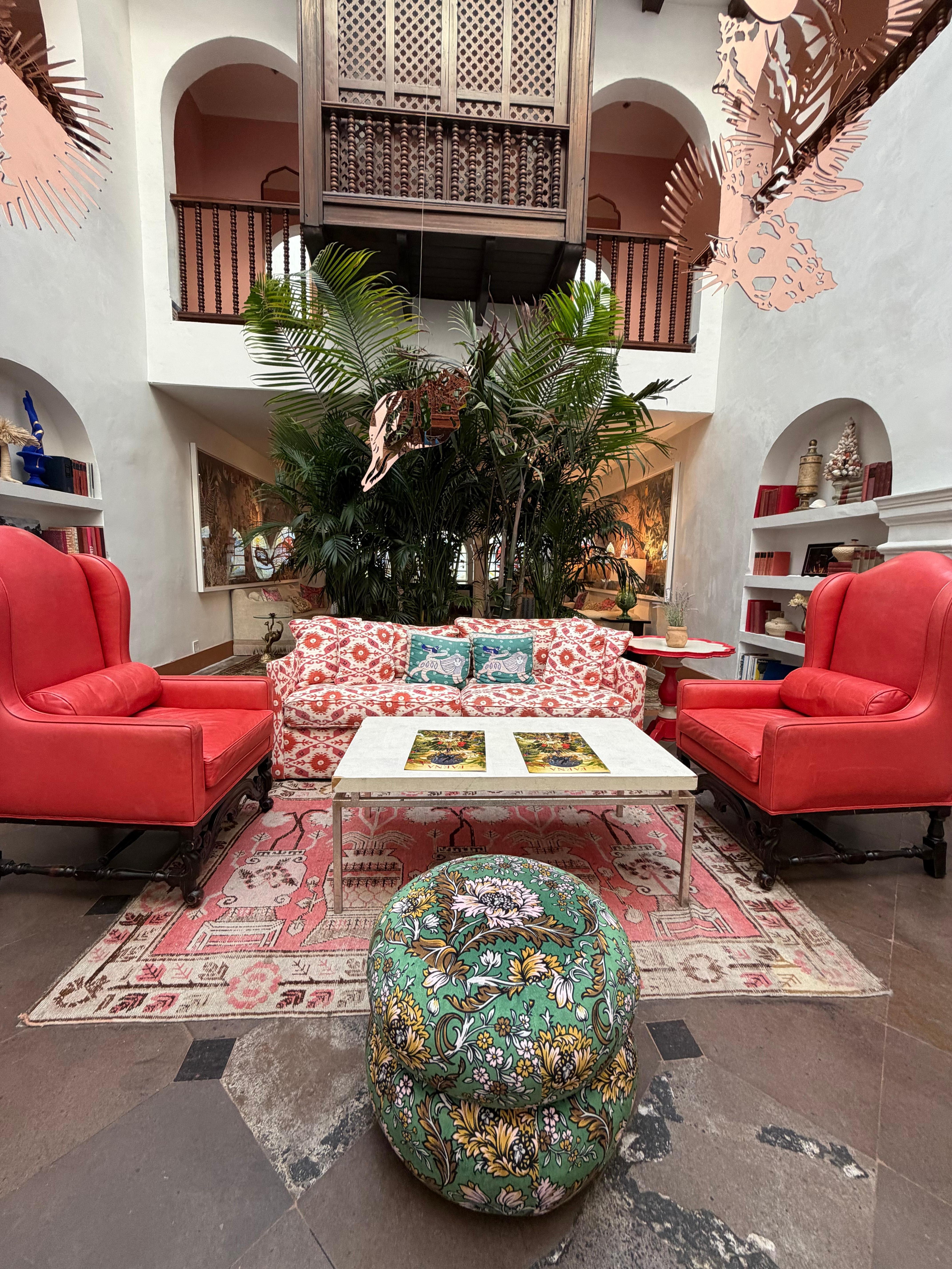 Salão de descanso e leitura