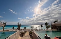 Ennea beach club you have free access and shuttle too - definitely make time to go here!