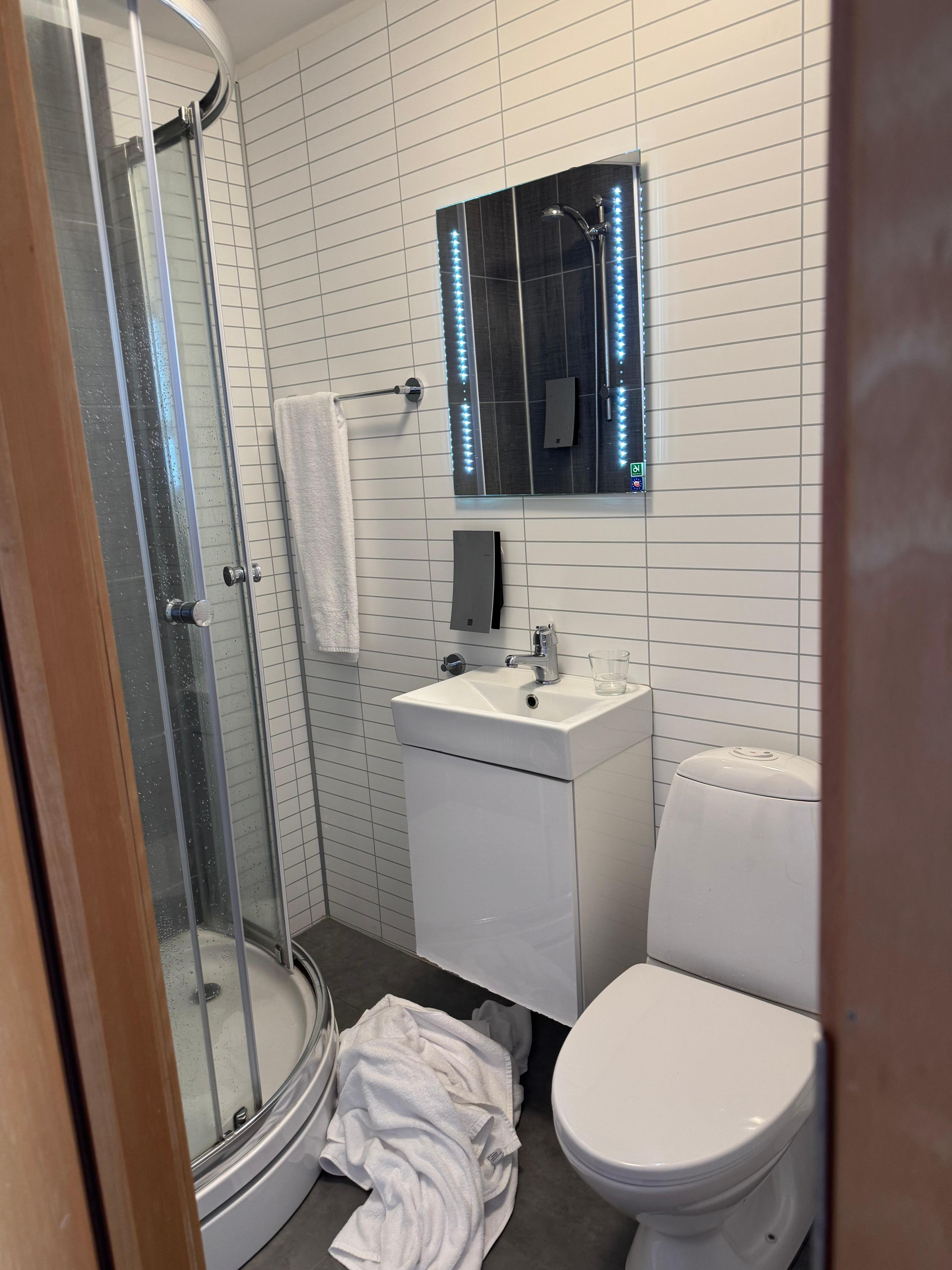 Our camper has a bigger bathroom…