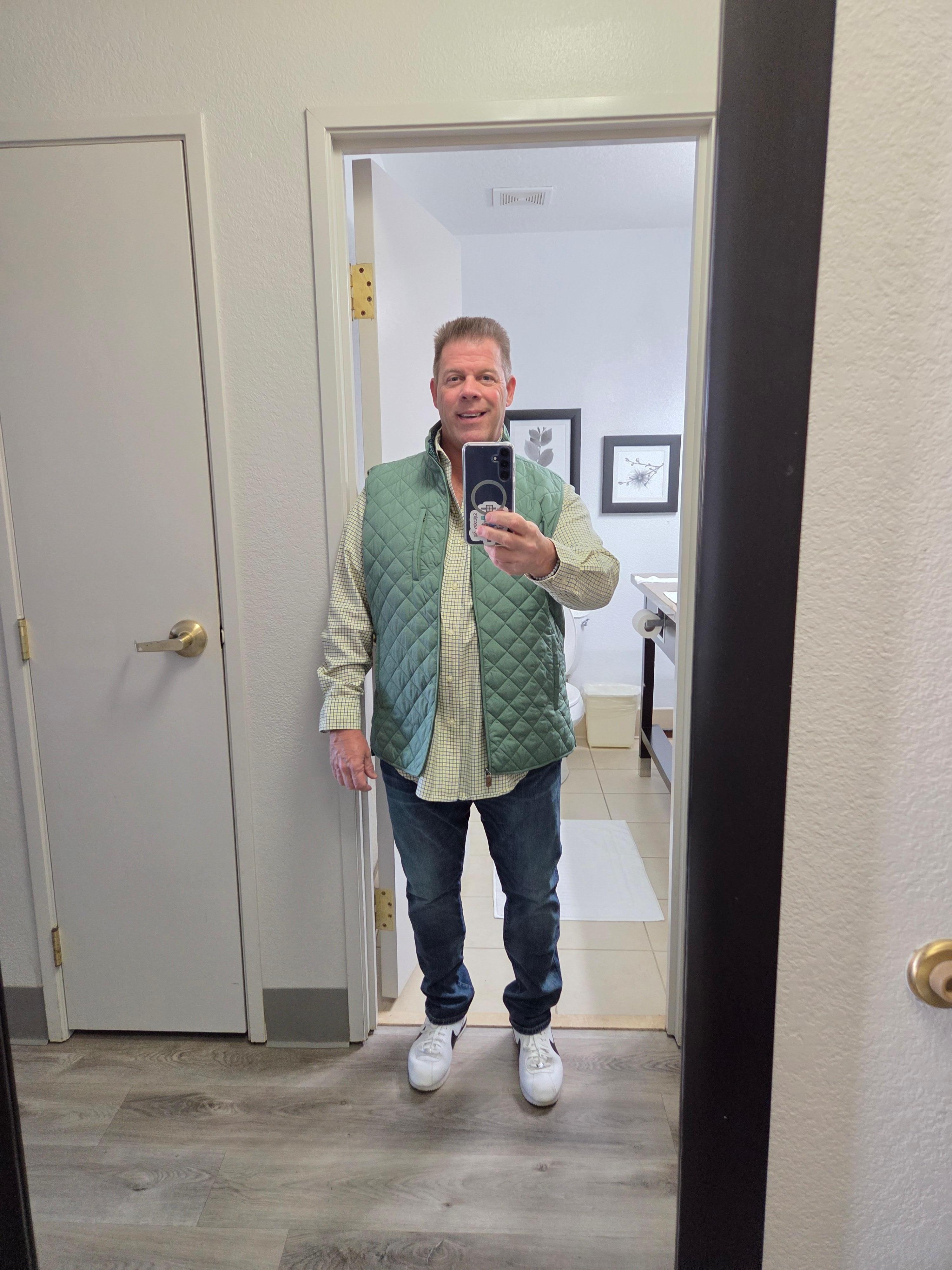 Heading out for the night.