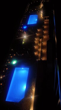 Picture of the pool from the condominium