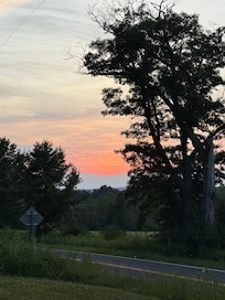 Sunsets were amazing view.