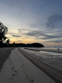 Beach at dusk