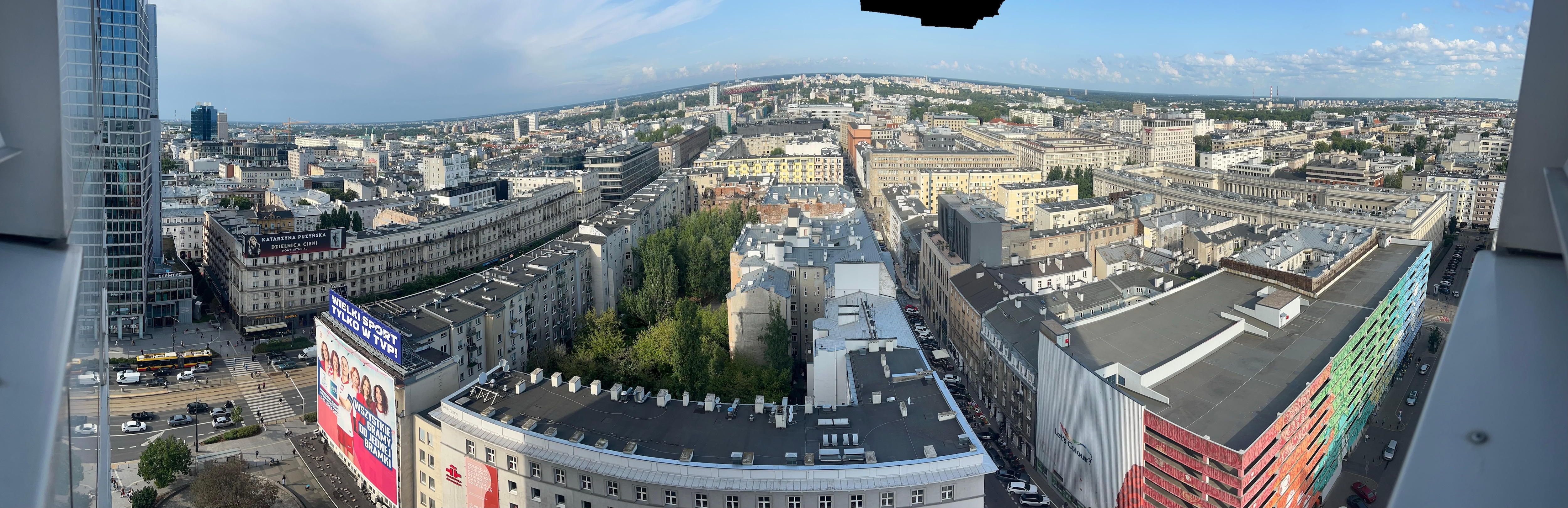 Pano view from our room 