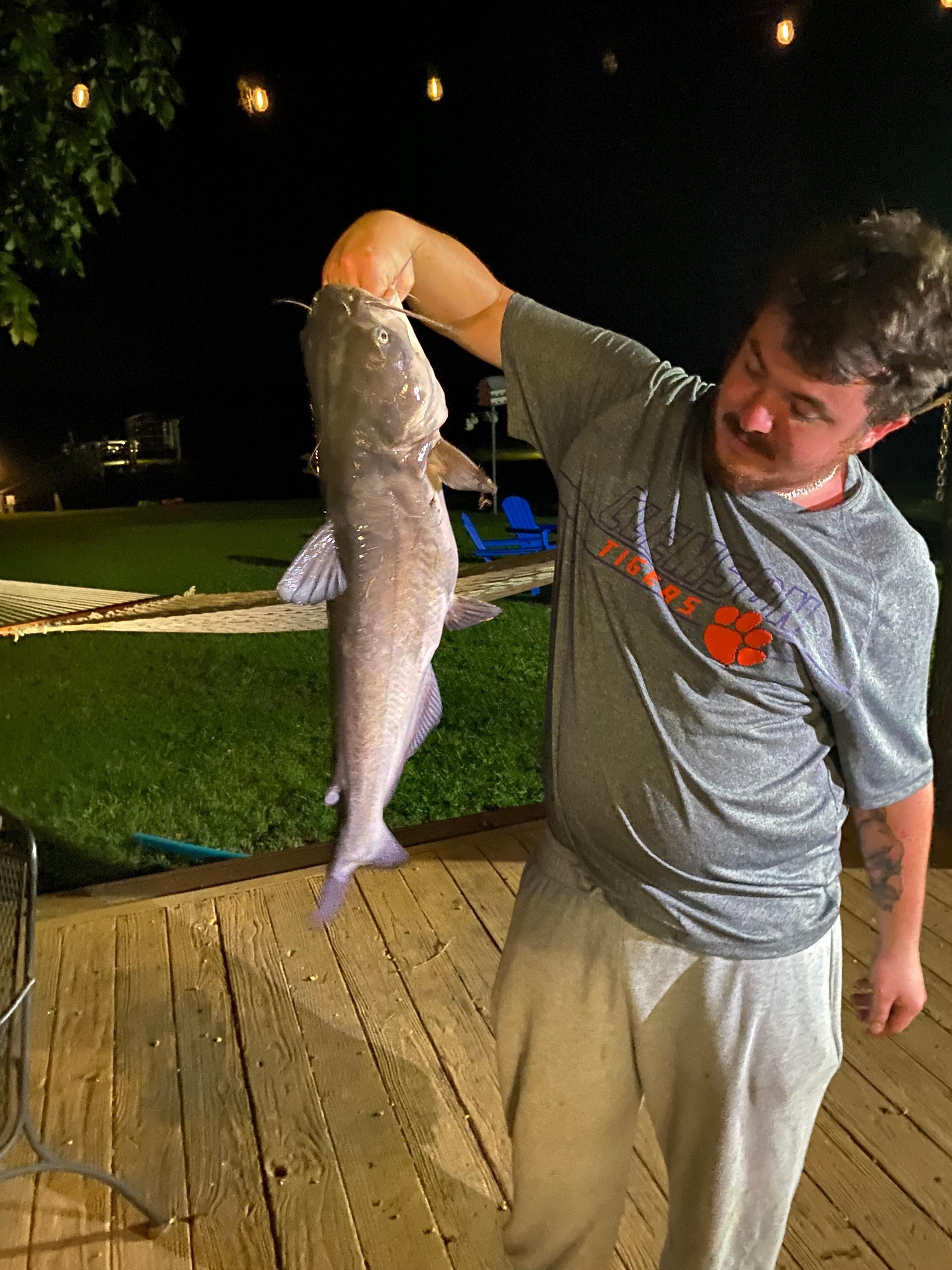 Caught off the pier